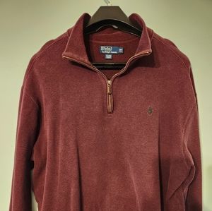 POLO by Ralph Lauren 2XLT 1/4 zip Plum in color